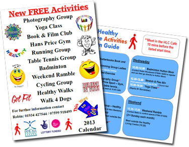 Healthy Connections - Free Activities.